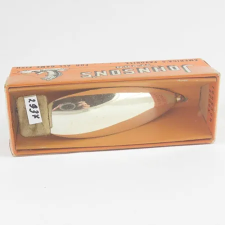 Weedless Johnson Silver Minnow Ondulante, Argento, 21g, Antialga, #2937