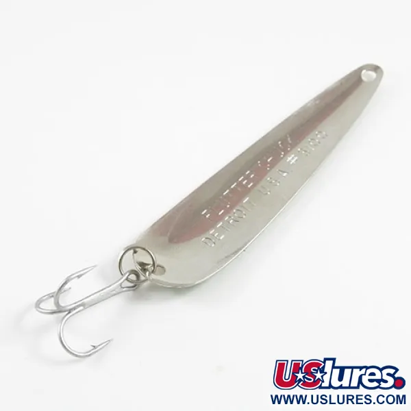 Dardevle Flutter-Chuck Ondulante Traina, Nichel/Giallo/Verde, 8g, #2942