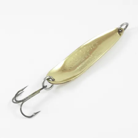 Luhr Jensen Krocodile Die #4 Ondulante, Ottone martellato, 14g, #2956