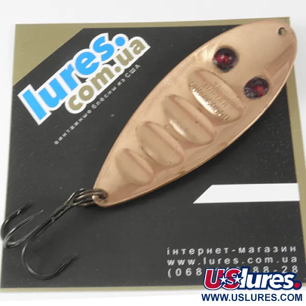 Ondulante Paul Bunyan Ruby Spoon, Rame, 25g, Occhi Rossi, #2960