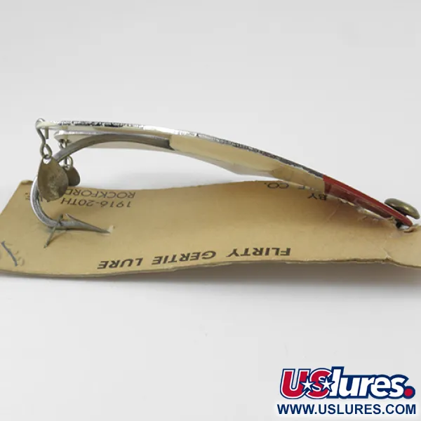 Weedless Flirty Gertie Ondulante, Nickel / Rosso, 21g, Antialga, #2961