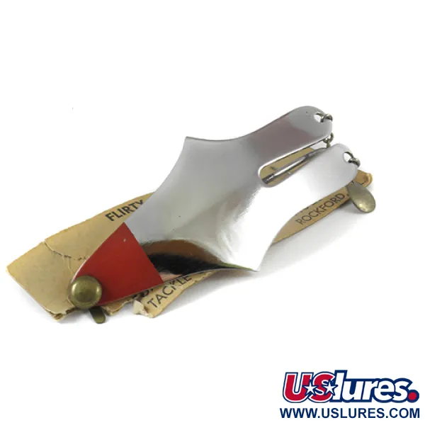 Weedless Flirty Gertie Ondulante, Nickel / Rosso, 21g, Antialga, #2961