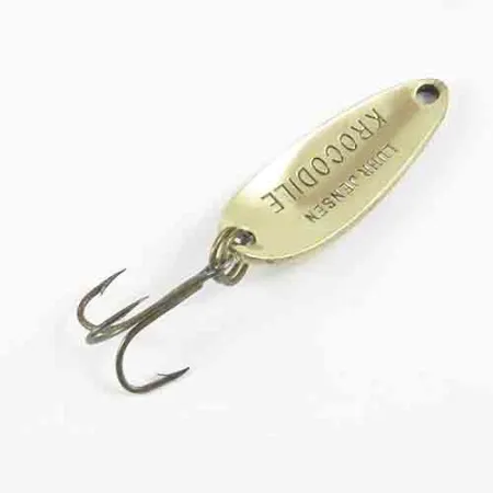 Luhr Jensen Krocodile Ondulante, Oro, 9g, Trama a Scaglie, #2963