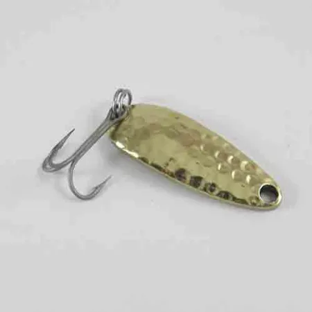 Luhr Jensen Krocodile Ondulante, Ottone martellato, 9g, #2964