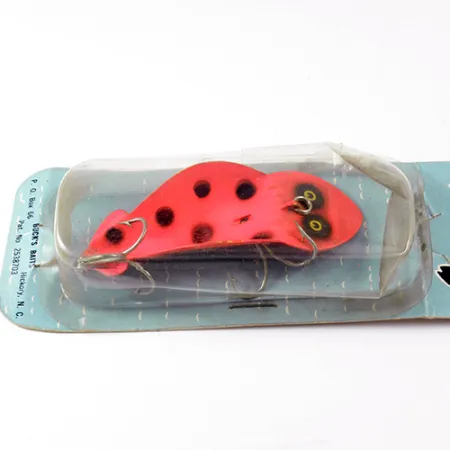 Buck Perry Spoonplug Series 200 Cucchiaino, Rosso / Nero, 17g, #2978