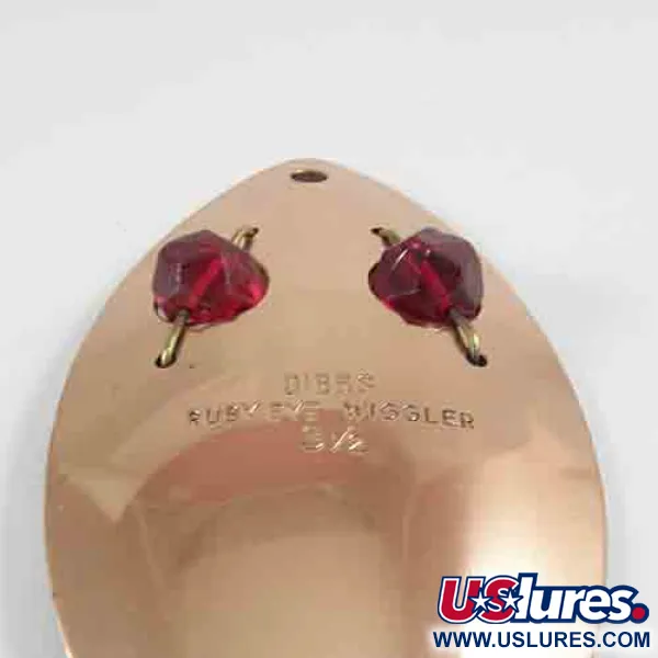 Gibbs Ruby Eye Wiggler Ondulante, Rame, 35g, Perle Rosse, #2993