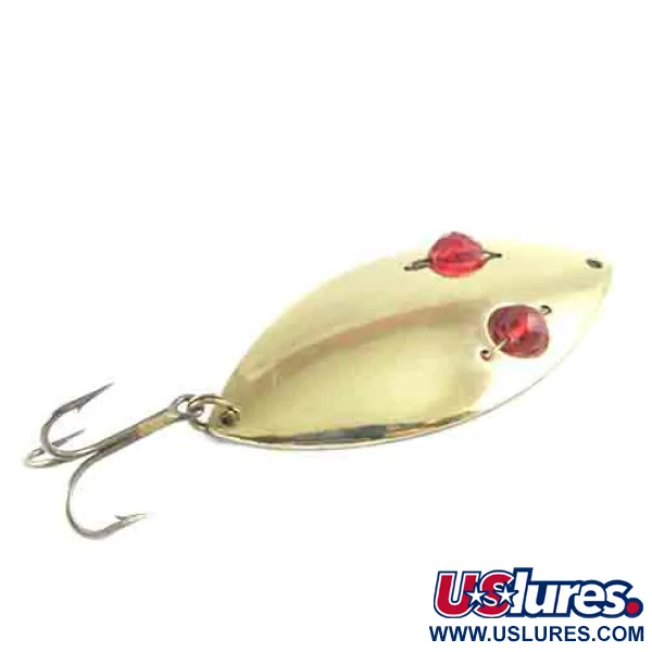 Ondulante Hofschneider Red Eye Wiggler, Ottone, 21g, Occhi Rossi, #2994