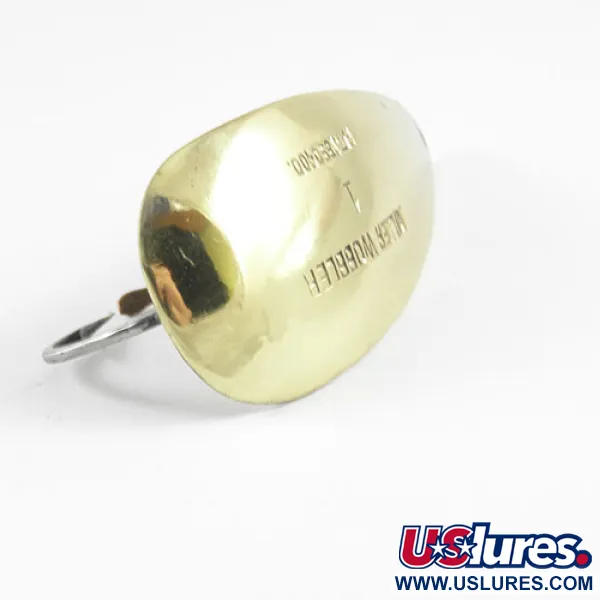 Miller Weedless Wobbler Ondulante, Oro, 14g, Antialga, #2995