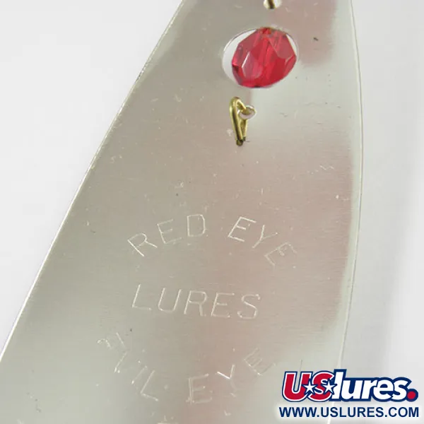 Eppinger Red Eye Evil Eye Cucchiaino, Nichel / Red Eye, 9g, #3000