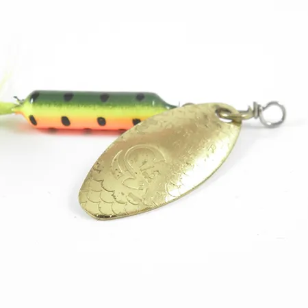 Worden’s Original Rooster Tail Rotante, Fire Tiger, 7g, In-Line, #3020