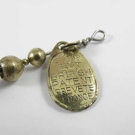 Mepps Aglia 0 Cucchiaino, Ottone, 2,5g, Design Originale, #3026