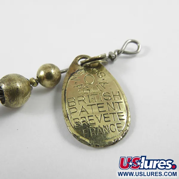 Mepps Aglia 0 Cucchiaino, Ottone, 2,5g, Design Originale, #3026