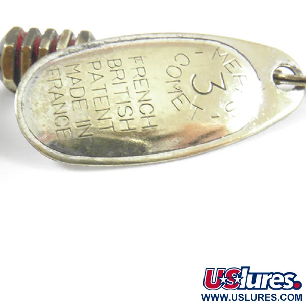 Mepps Comet 3 Dressed Cucchiaino, Ottone, 6.5g, Coda scoiattolo, #3030