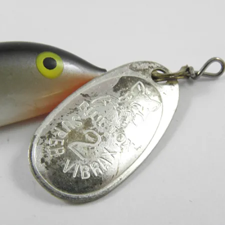 Blue Fox Vibrax Minnow Spin 2 Cucchiaino, Argento, 7g, Minnow, #3031