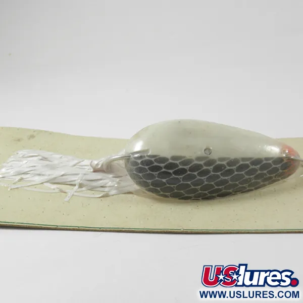 Hydro Lures Weedless Hydro Spoon, Bianco/Grigio/Rosso, 14g, Antialga, #3039