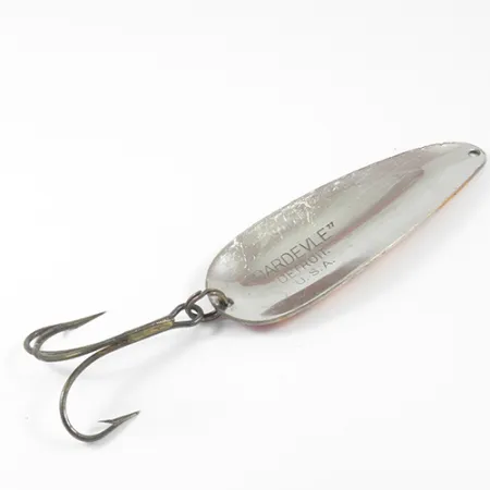 Ondulante Eppinger Dardevle, Rosso/Arancio/Nickel, 28g, Vintage, #3044