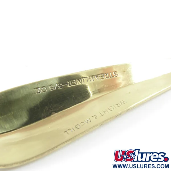 Wright & McGill Streamliner Ondulante, Oro, 11g, Dorato, #3056