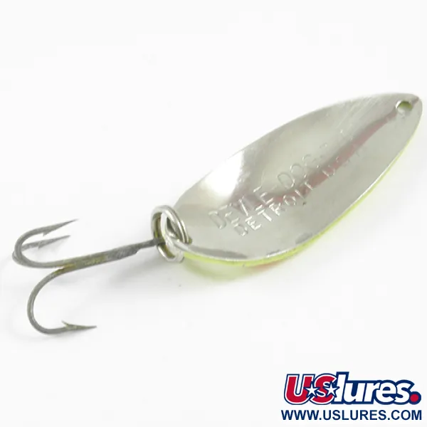 Dardevle Devle Dog 7700 Ondulante, Giallo/Rosso/Nickel, 14g, #3095