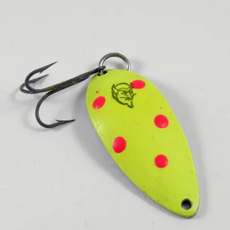 Dardevle Devle Dog 7700 Ondulante, Giallo/Rosso/Nickel, 14g, #3095