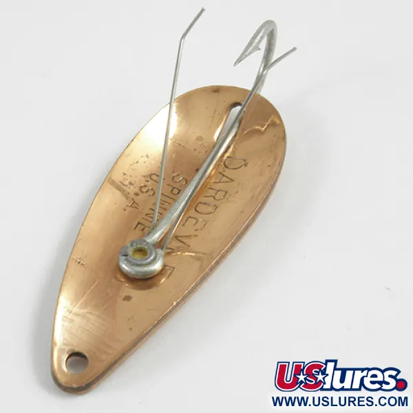 Ondulante Eppinger Weedless Dardevle Spinnie, Rame, 9g, Antialga, #3096