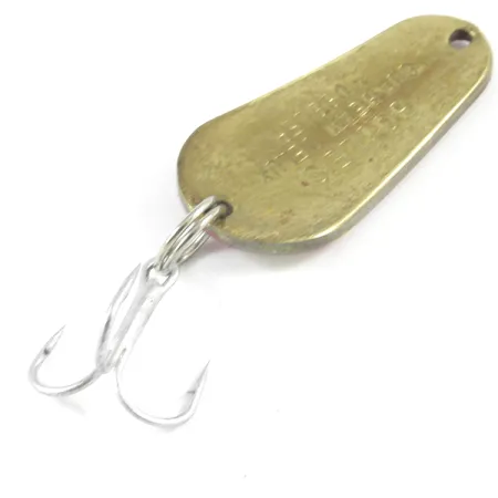 Boyle's Sunbeam Delux Wobbler Cucchiaino, Rosso/Bianco/Ottone, 9.5g, #3122