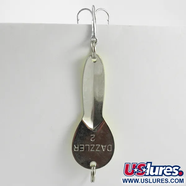 Acme Dazzler #2 Ondulante, Giallo / Nickel, 7g, Vintage, #3143