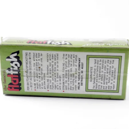 Helin Tackle FlatFish X5 Esca, Rosso / Nero, 5,5g, Vintage, #3148