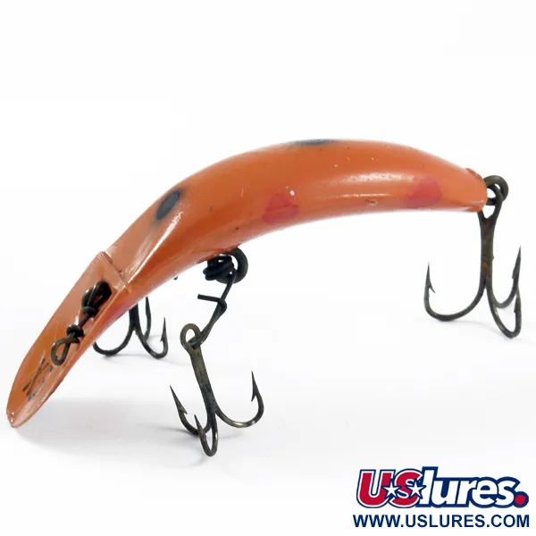 Helin Tackle FlatFish X5 Esca, Rosso / Nero, 5,5g, Vintage, #3148