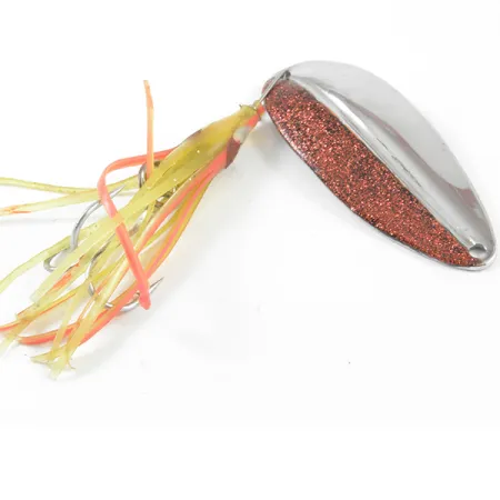 Ondulante TODDCO Main liner Squid, Glitter rosso / Nichel, 14g, #3221