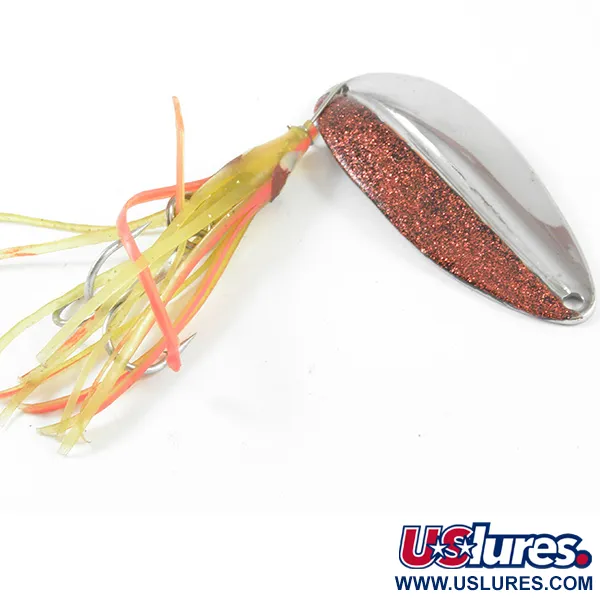 Ondulante TODDCO Main liner Squid, Glitter rosso / Nichel, 14g, #3221