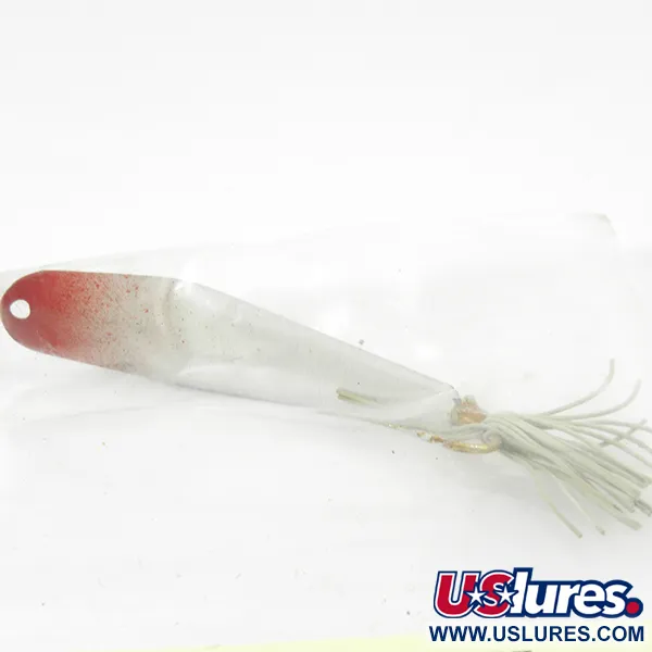 Weedless Barney Spoons Cucchiaino, Bianco / Rosso, 7g, anti-alga, #3227