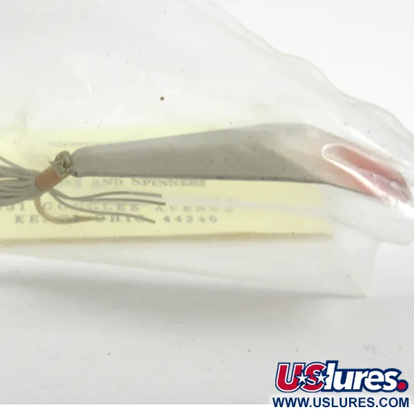 Weedless Barney Spoons Cucchiaino, Bianco / Rosso, 7g, anti-alga, #3227