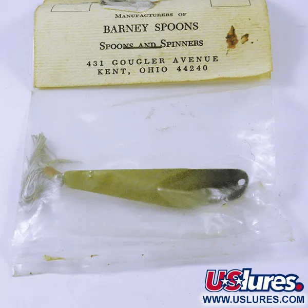 Barney Spoons, 7g Giallo, Ondulante Antialga #3228