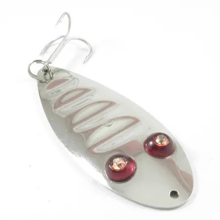 Paul Bunyan Ruby Spoon Cucchiaino, Nickel / Red Eyes, 25g, Occhi vetro, #3232