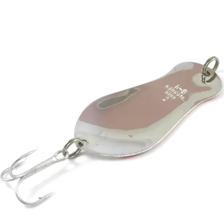 K-B Bait K-B Spoon 2 Ondulante, Rosso/Bianco/Nichel, 14g, Luccio, #3263