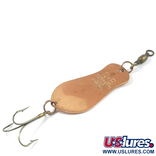K-B Bait K-B Spoon 2 Ondulante, Rame, 14g, Design Vintage, #3264