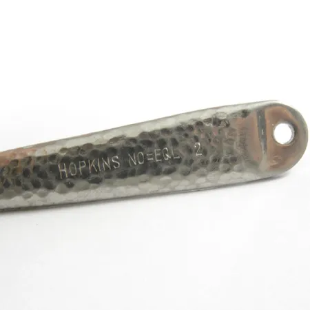 Hopkins No=Eql Jig, Nickel martellato, 14g, Lancio a distanza, #3270