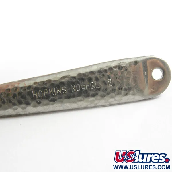 Hopkins No=Eql Jig, Nickel martellato, 14g, Lancio a distanza, #3270