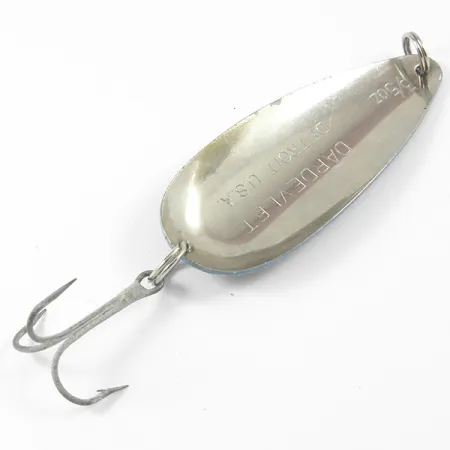 Ondulante Eppinger Dardevle Dardevlet, Nickel/Blu, 21g, Detroit, #3279