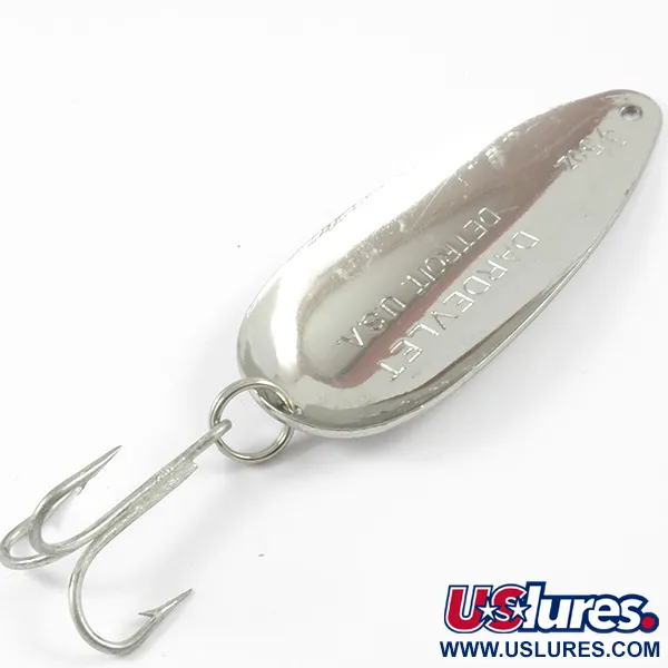 Dardevle Dardevlet Cucchiaino, Nichel, 21g, Finitura Lucida, #3280