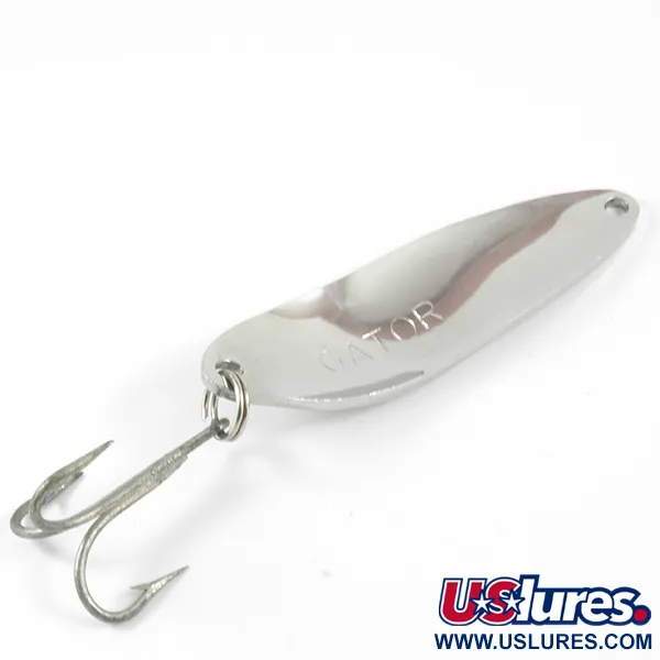 Gator Ondulante, Nichel, 35g, Acciaio Inox, #3286