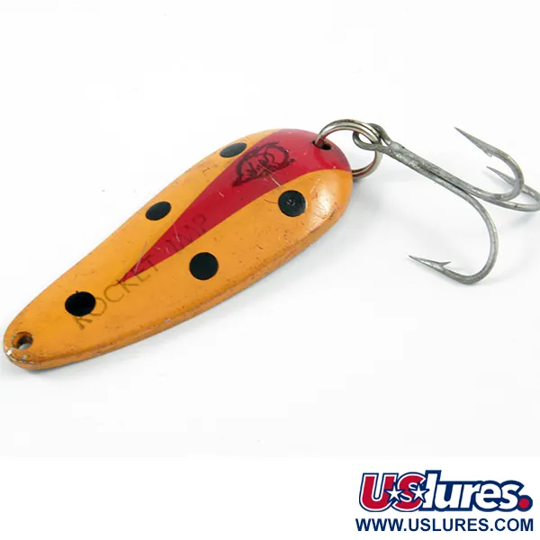 Ondulante Eppinger Dardevle Rok't Imp, Arancio/Nero/Rosso, 21g, #3292