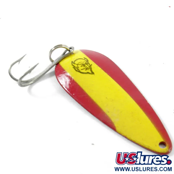 Eppinger Dardevle Imp Ondulante, Rosso / Giallo / Nickel, 11g, #3321
