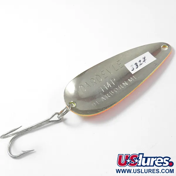 Dardevle Imp Cucchiaino, Bright Rainbow / Nickel, 11g, Vintage, #3327