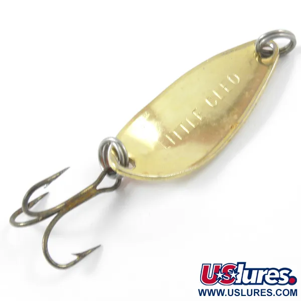 Seneca Little Cleo Ondulante, Oro / Arancione, 4g, Vintage USA, #3328