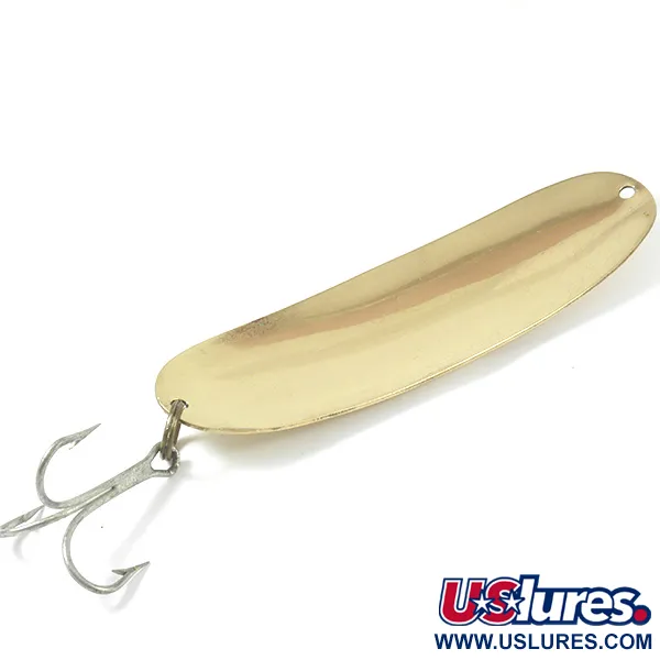 Pflueger Scamper Cucchiaino Ondulante, Ottone, 28g, Vintage, #3345