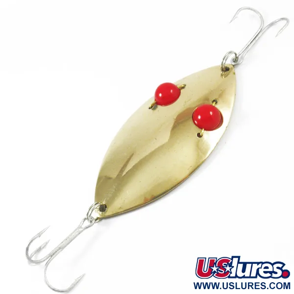 Hofschneider Red Eye Wiggler 3359 Ondulante, Oro/Occhi rossi, 25g, #3359