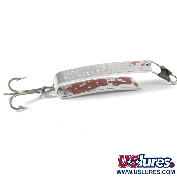 Ondulante South Bend Super-Duper 501, Nichel / Rosso, 2,3g, #3368