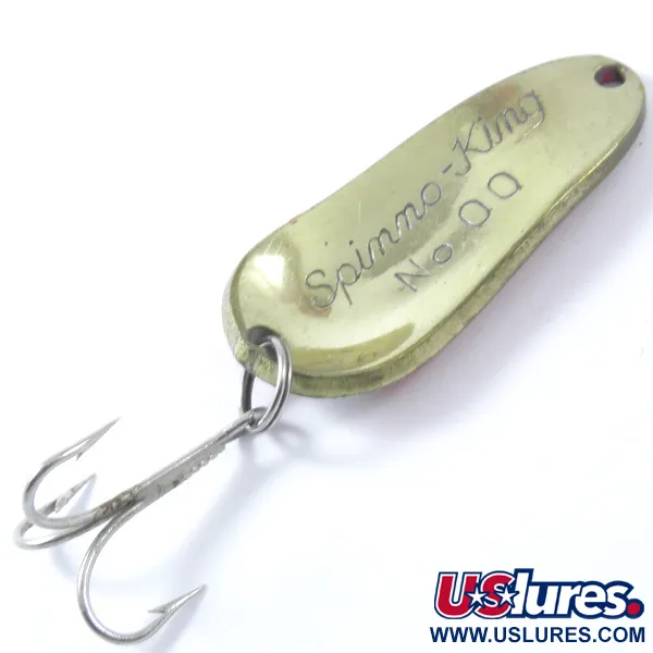 Weller Spinno-King 00 Ondulante, Rosso/Bianco/Oro, 7g, Vintage, #3374