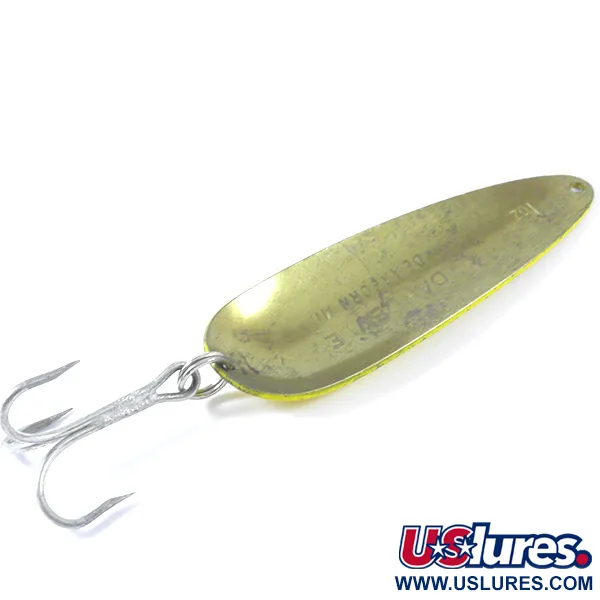 Ondulante Eppinger Dardevle, Five of Diamonds, 28g, Dorso Ottone, #3382